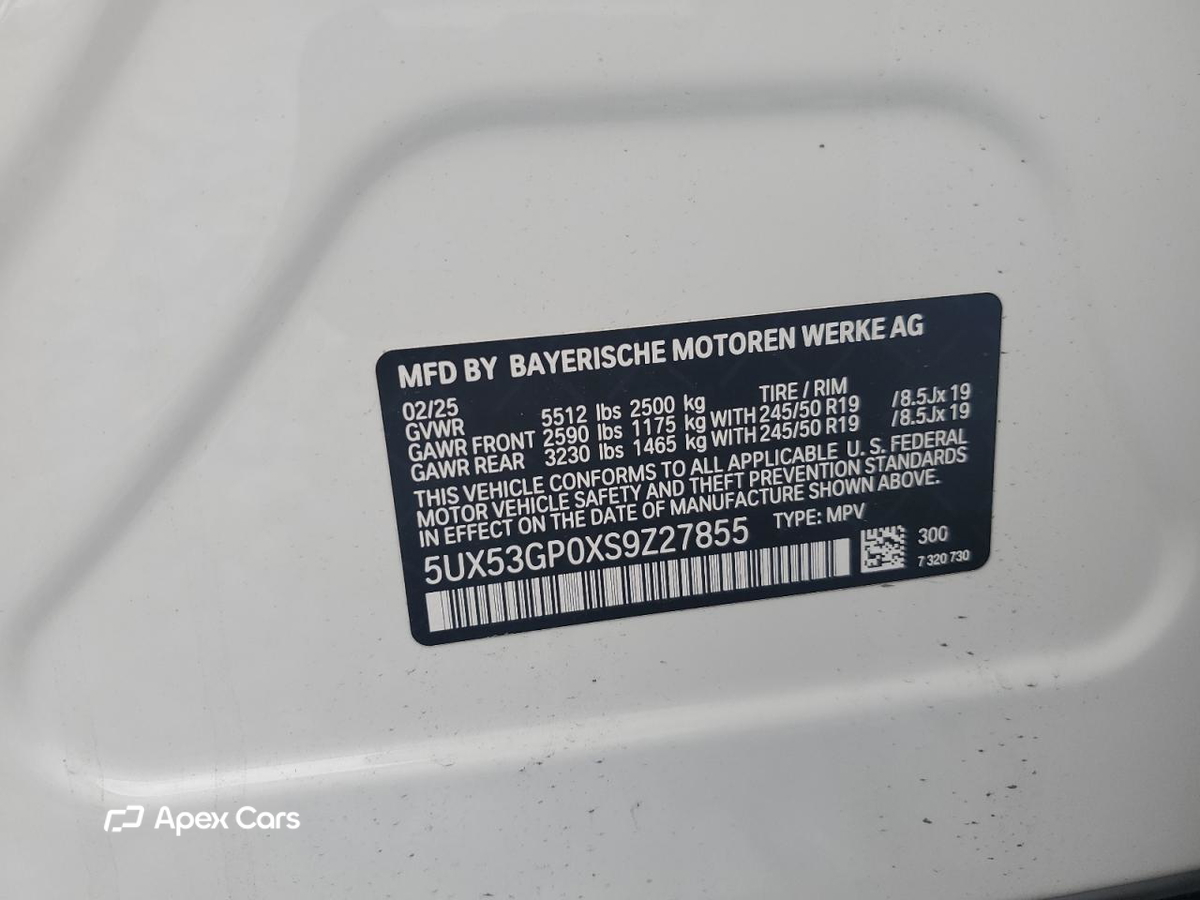 BMW X3 2025