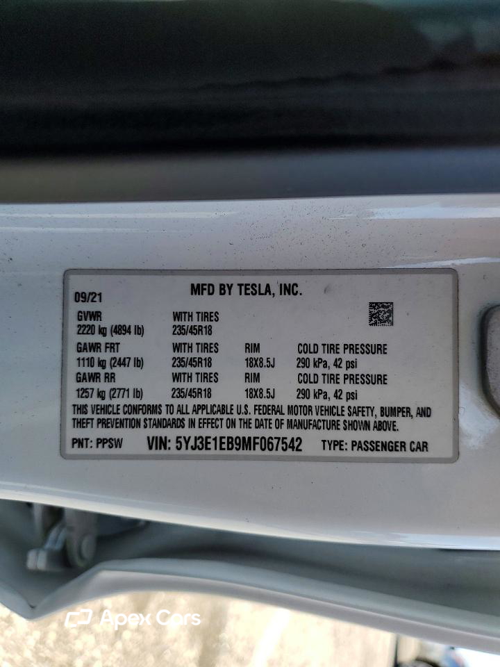 Tesla Model 3 2021