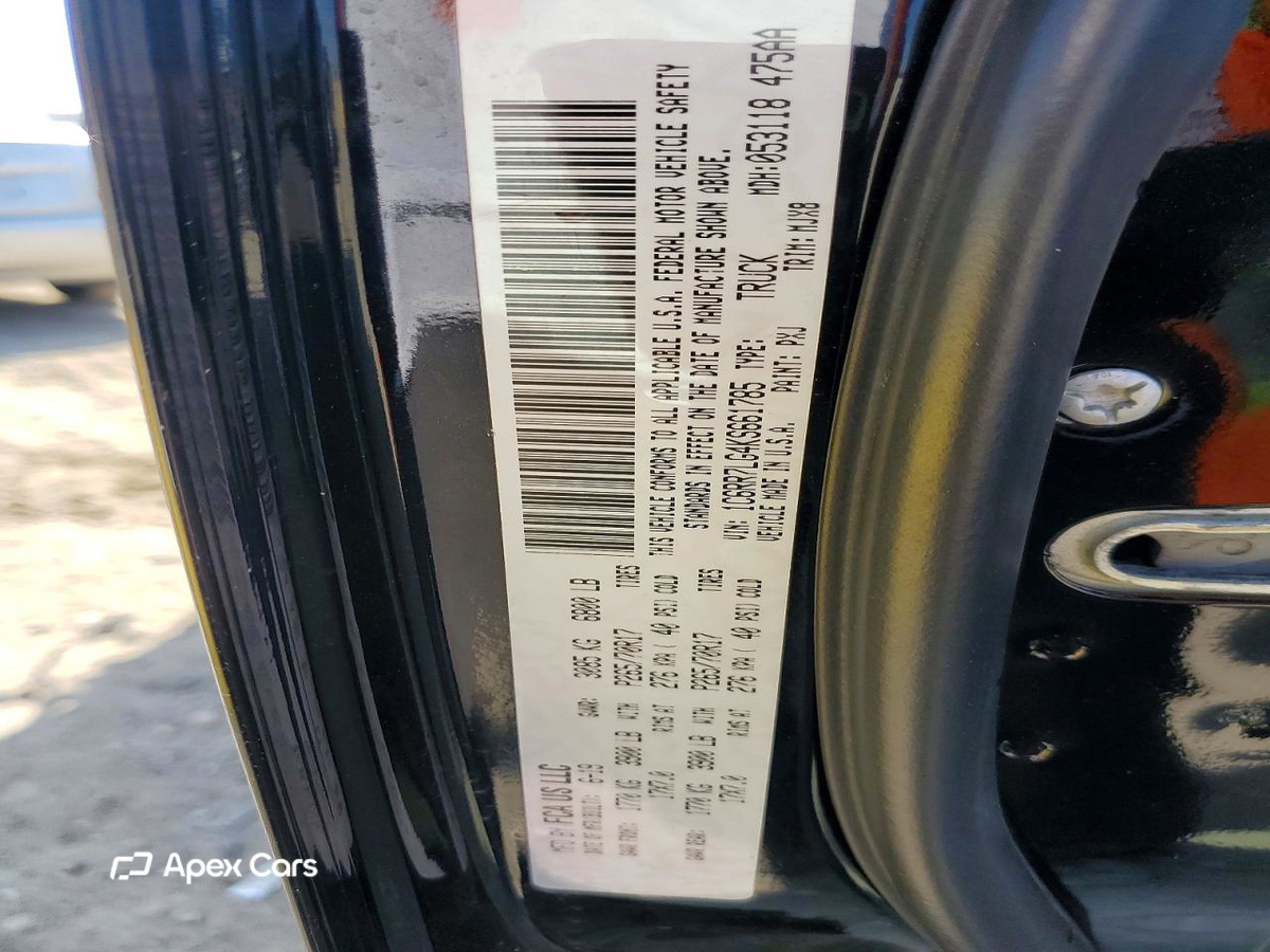 RAM 1500 2019