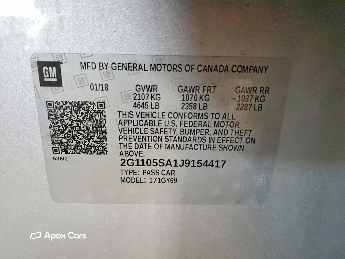 Chevrolet Impala 2018