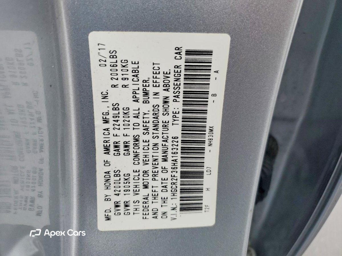Honda Accord 2017