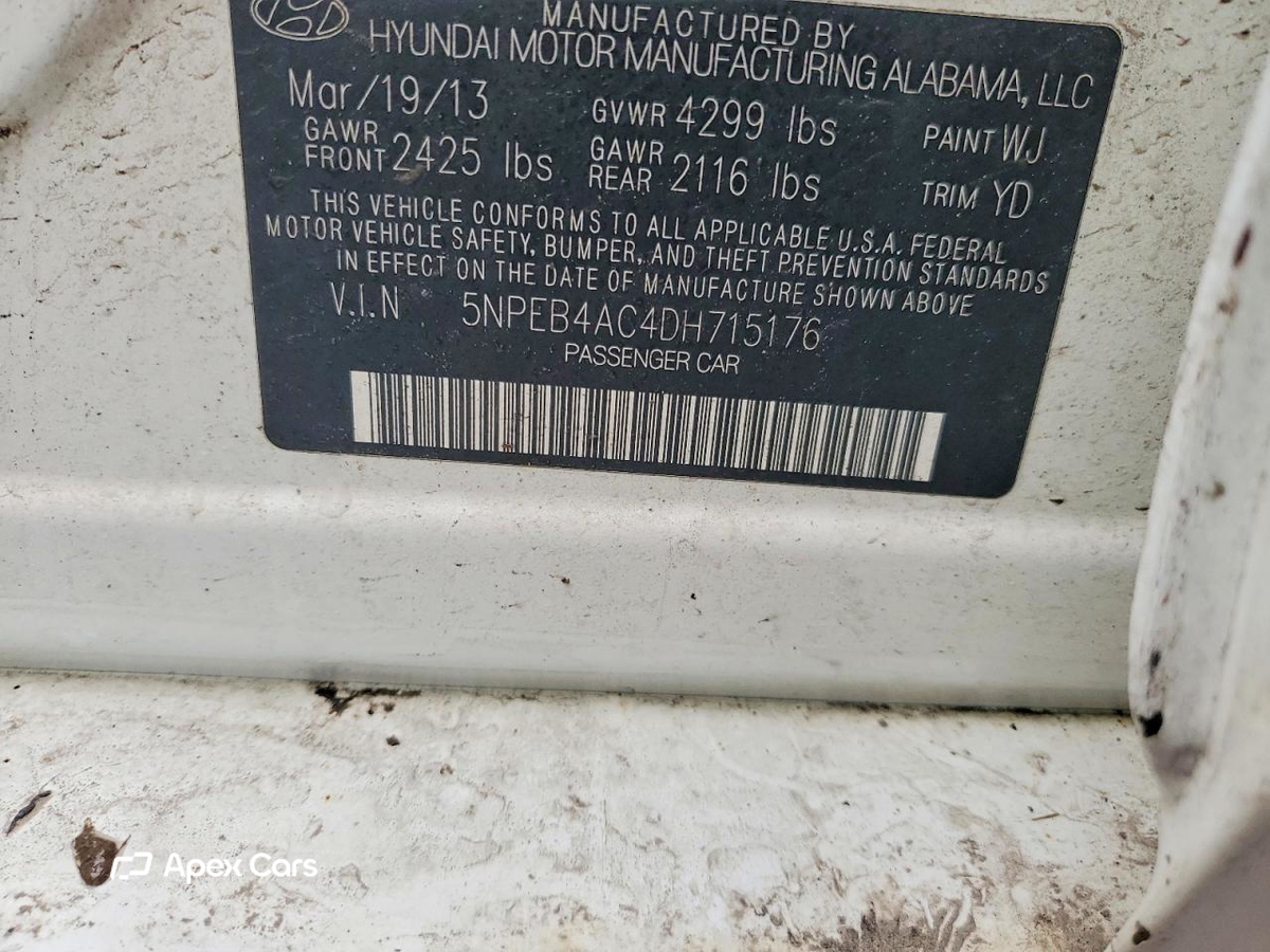 Hyundai Sonata 2013