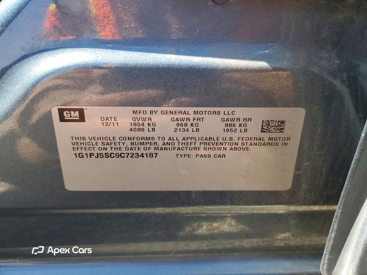 Chevrolet Cruze 2012
