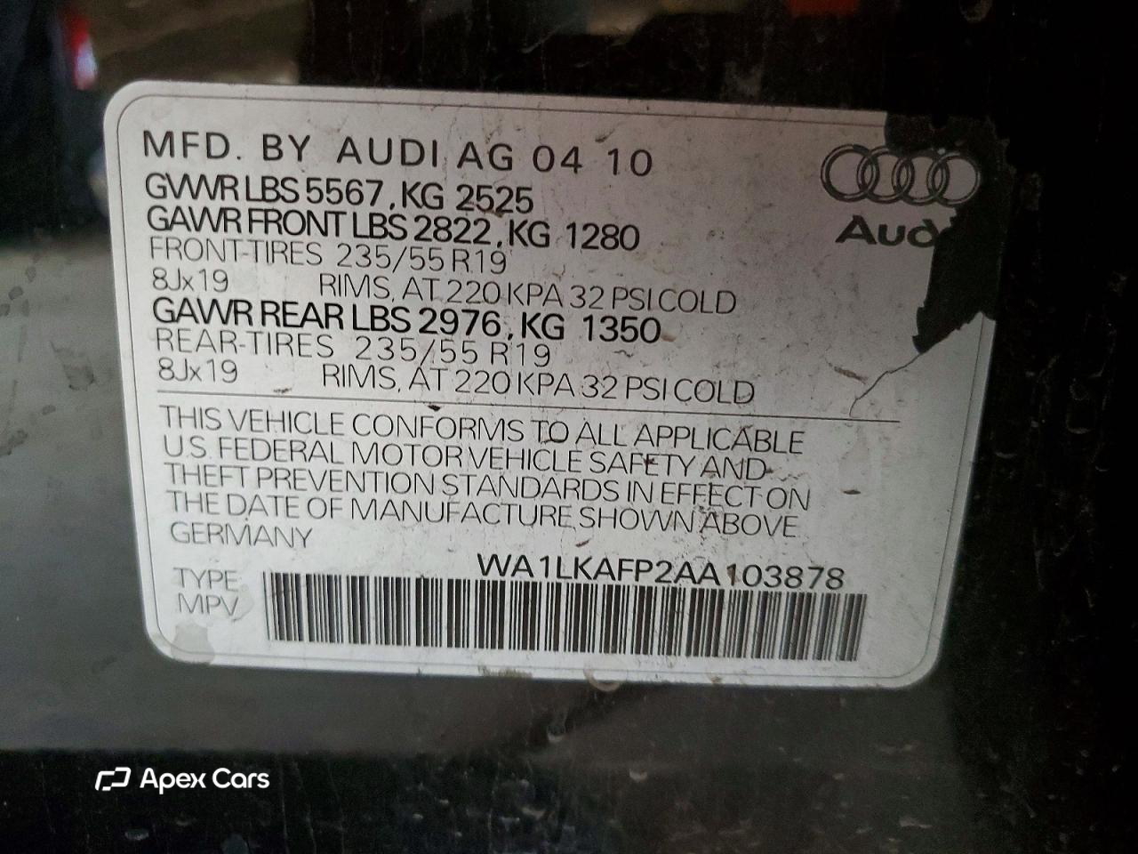 Audi Q5 2010
