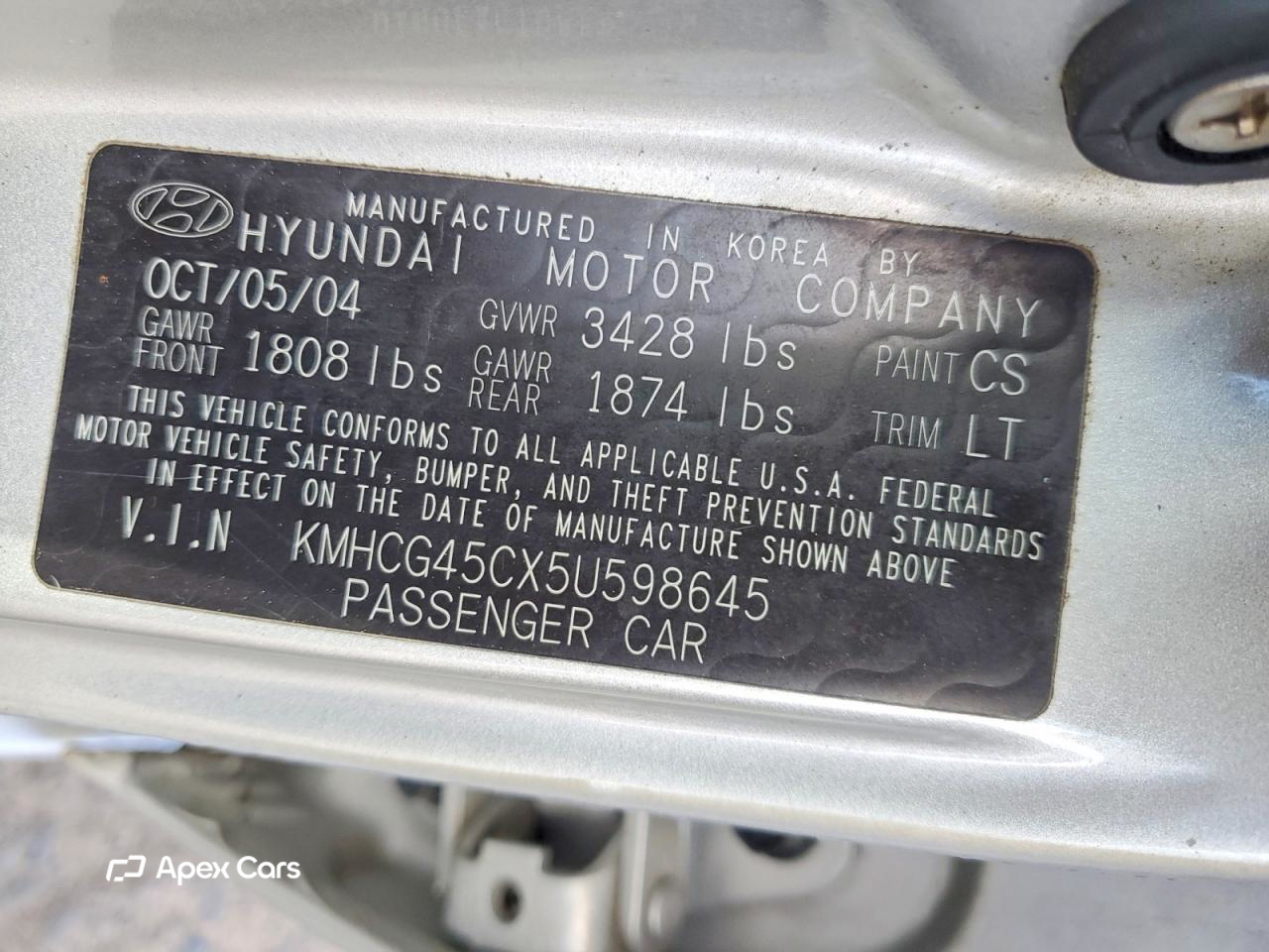 Hyundai Accent 2005