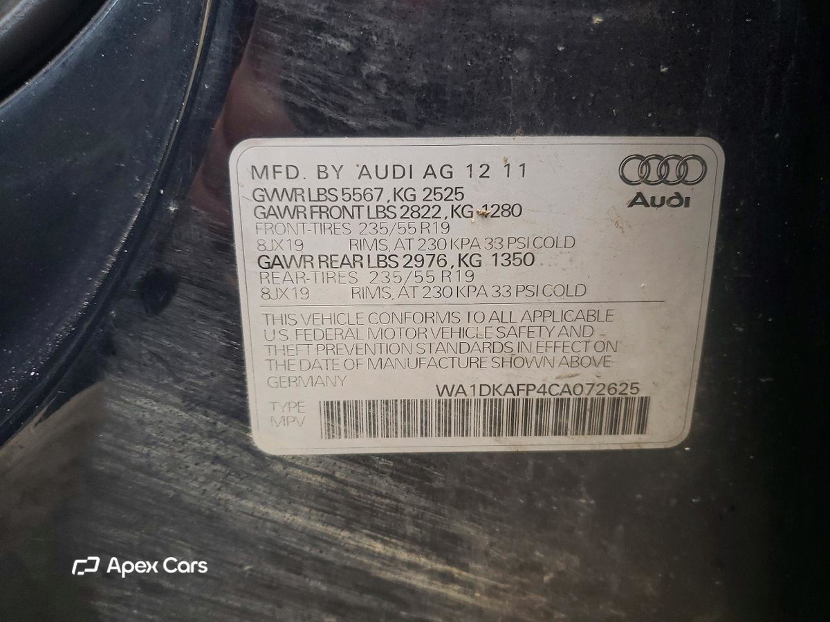 Audi Q5 2012