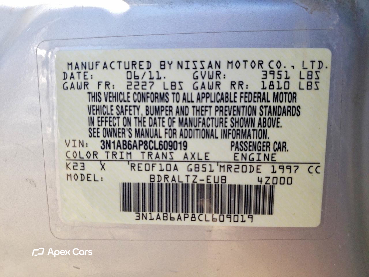 Nissan Sentra 2012