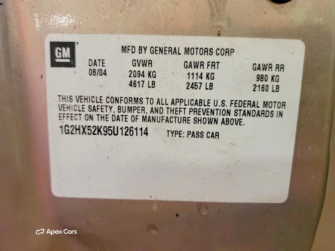 Pontiac Bonneville 2005