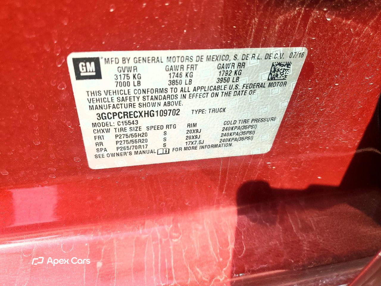 Chevrolet Silverado 2017