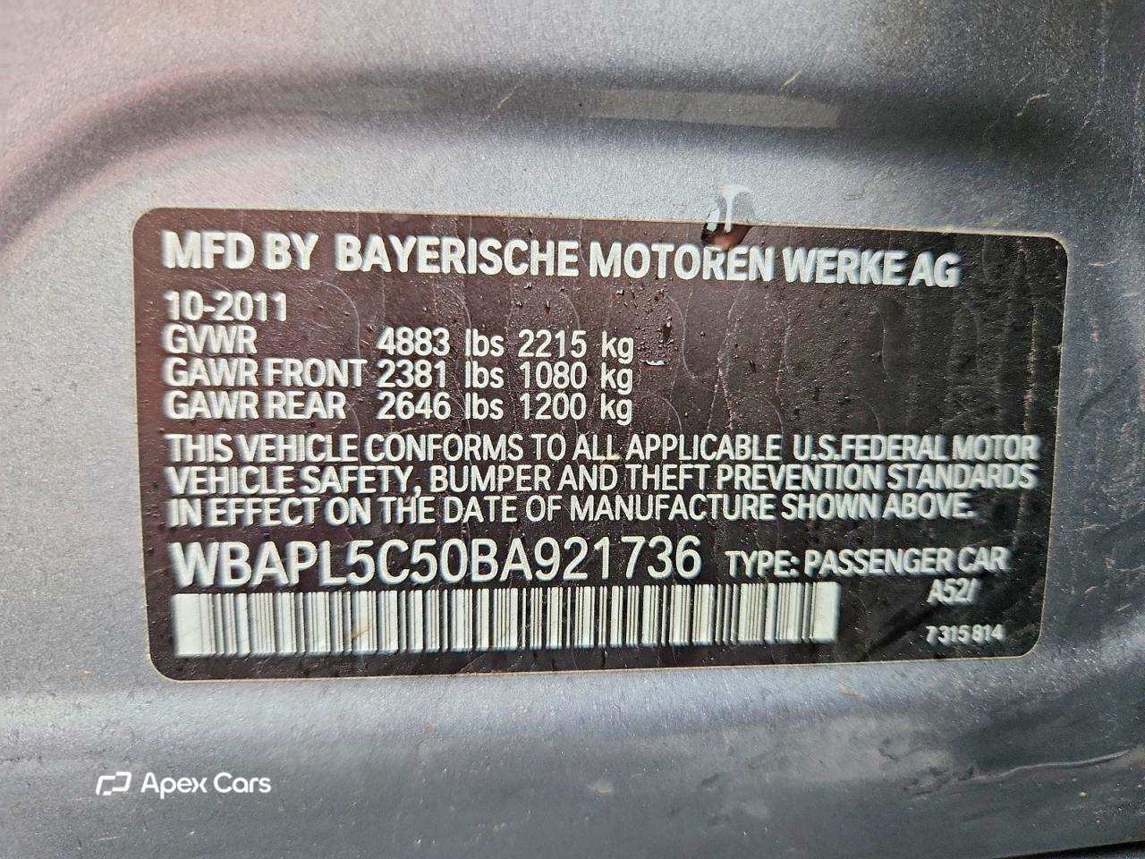 BMW Series 3 2011