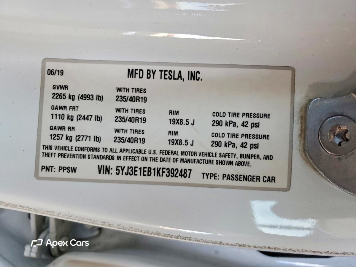Tesla Model 3 2019