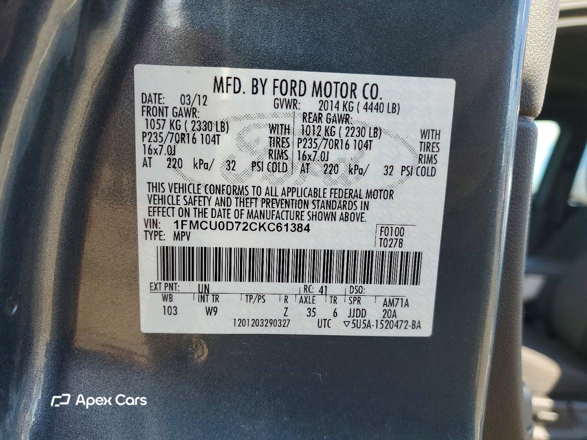 Ford Escape 2012
