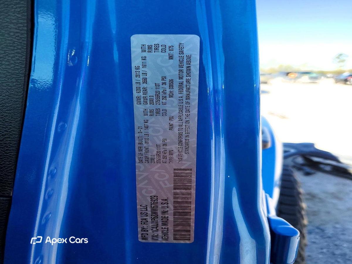 Jeep Wrangler 2021