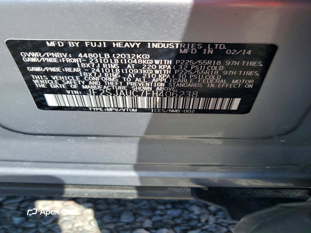 Subaru Forester 2015