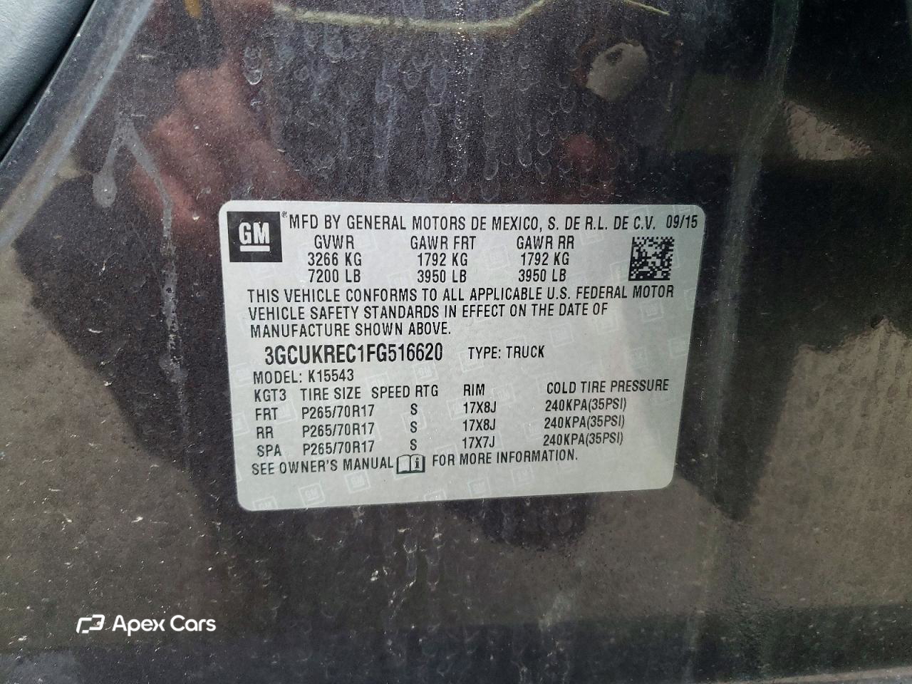 Chevrolet Silverado 2015