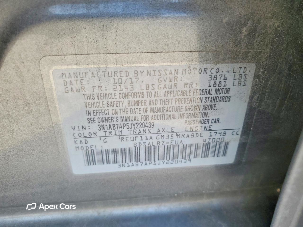 Nissan Sentra 2018