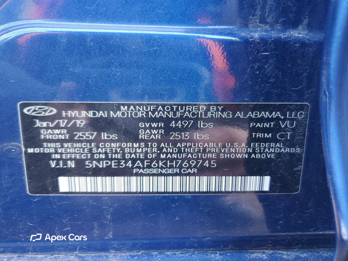 Hyundai Sonata 2019