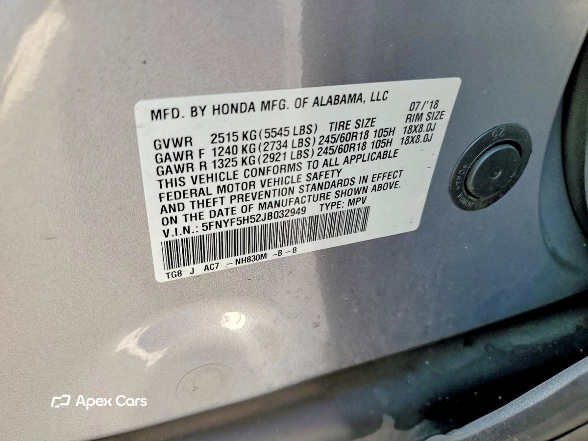 Honda Pilot 2018