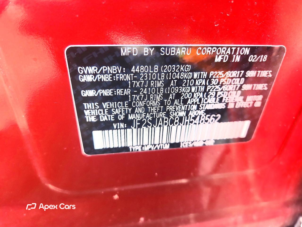 Subaru Forester 2018