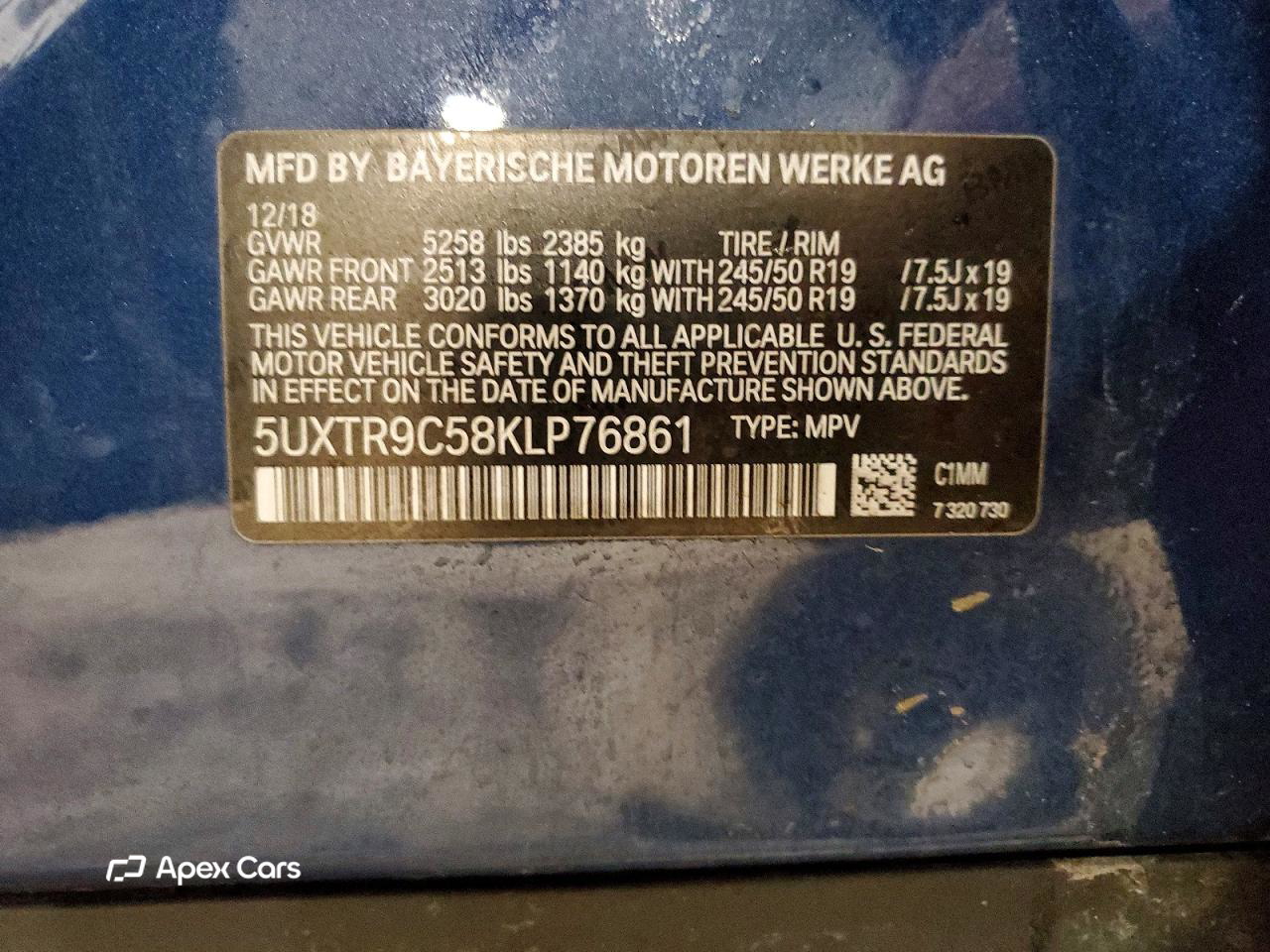 BMW X3 2019