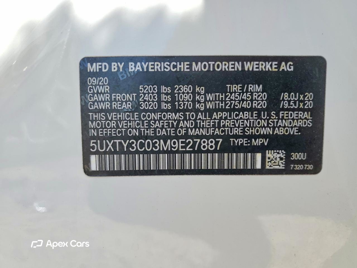BMW X3 2021