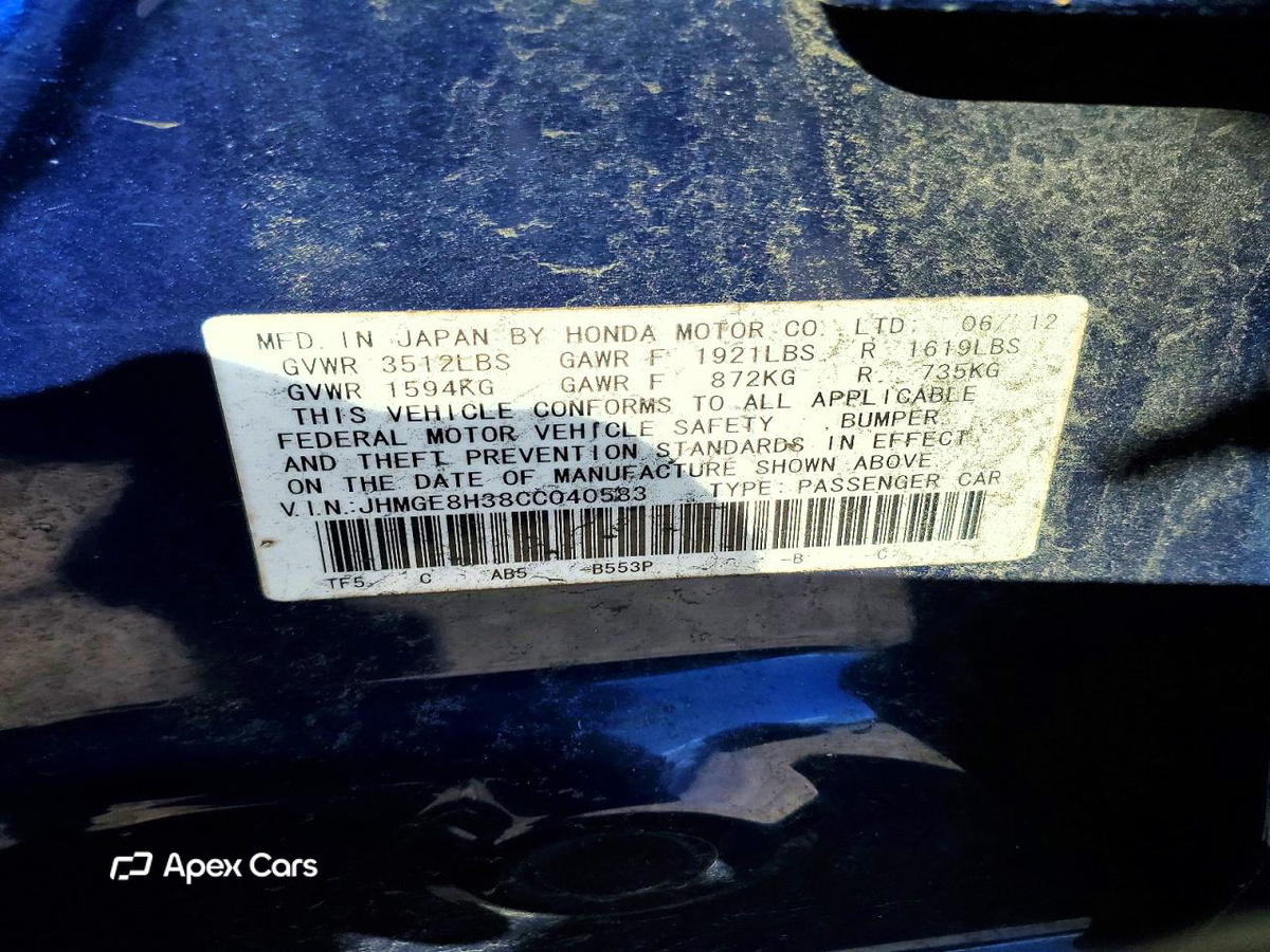Honda Fit 2012