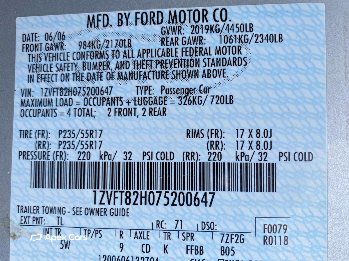 Ford Mustang 2007