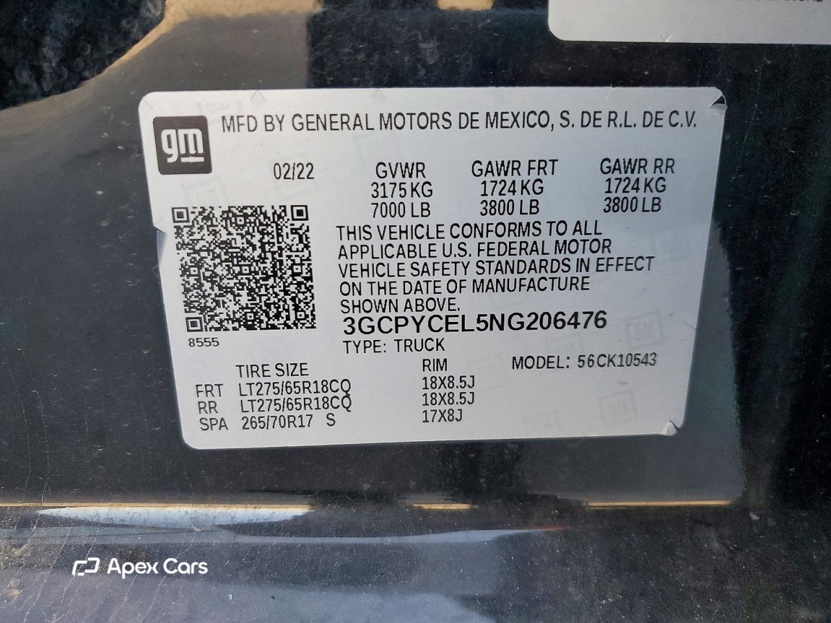 Chevrolet Silverado 2022