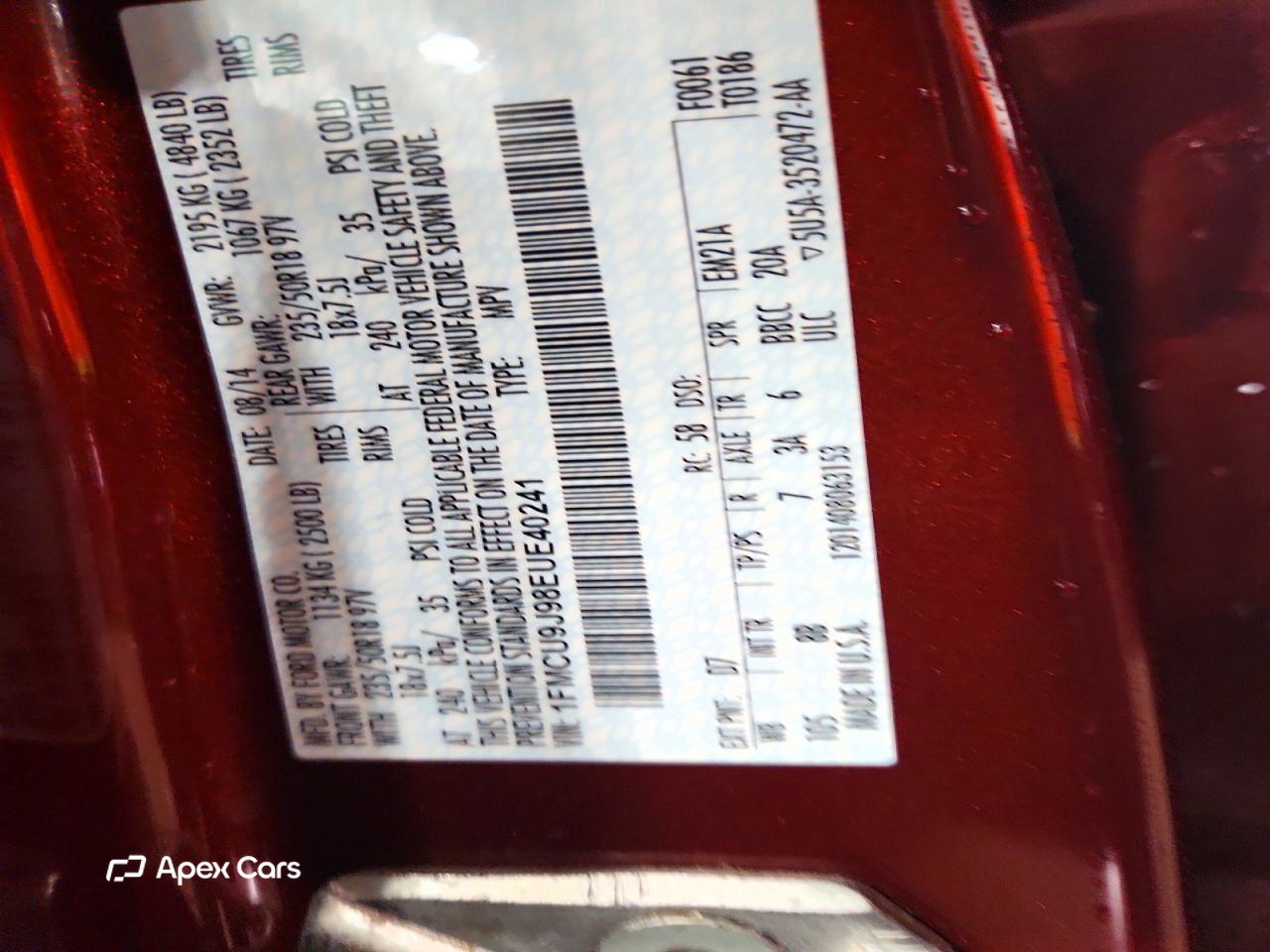 Ford Escape 2014