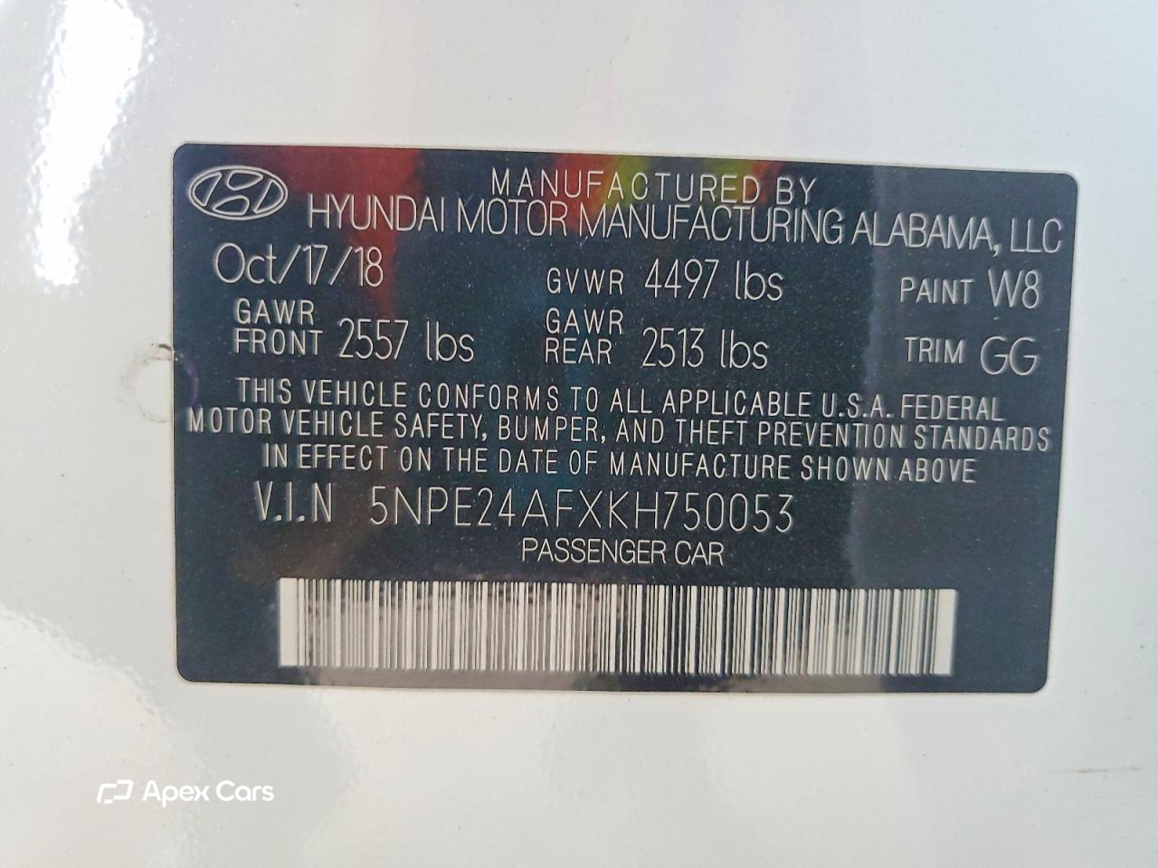 Hyundai Sonata 2019