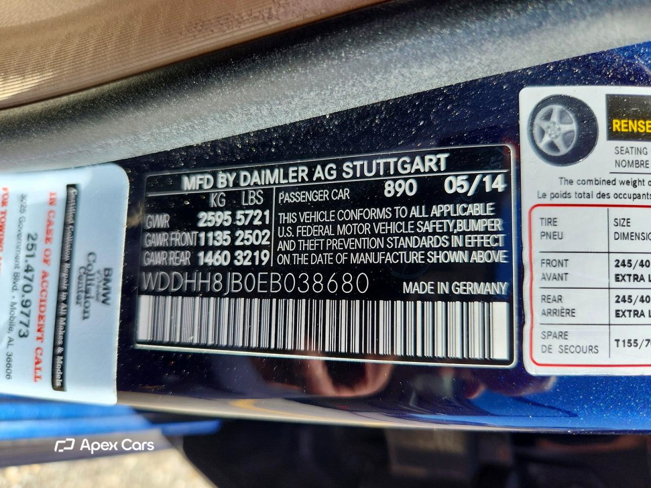 Mercedes-Benz E-klasse 2014