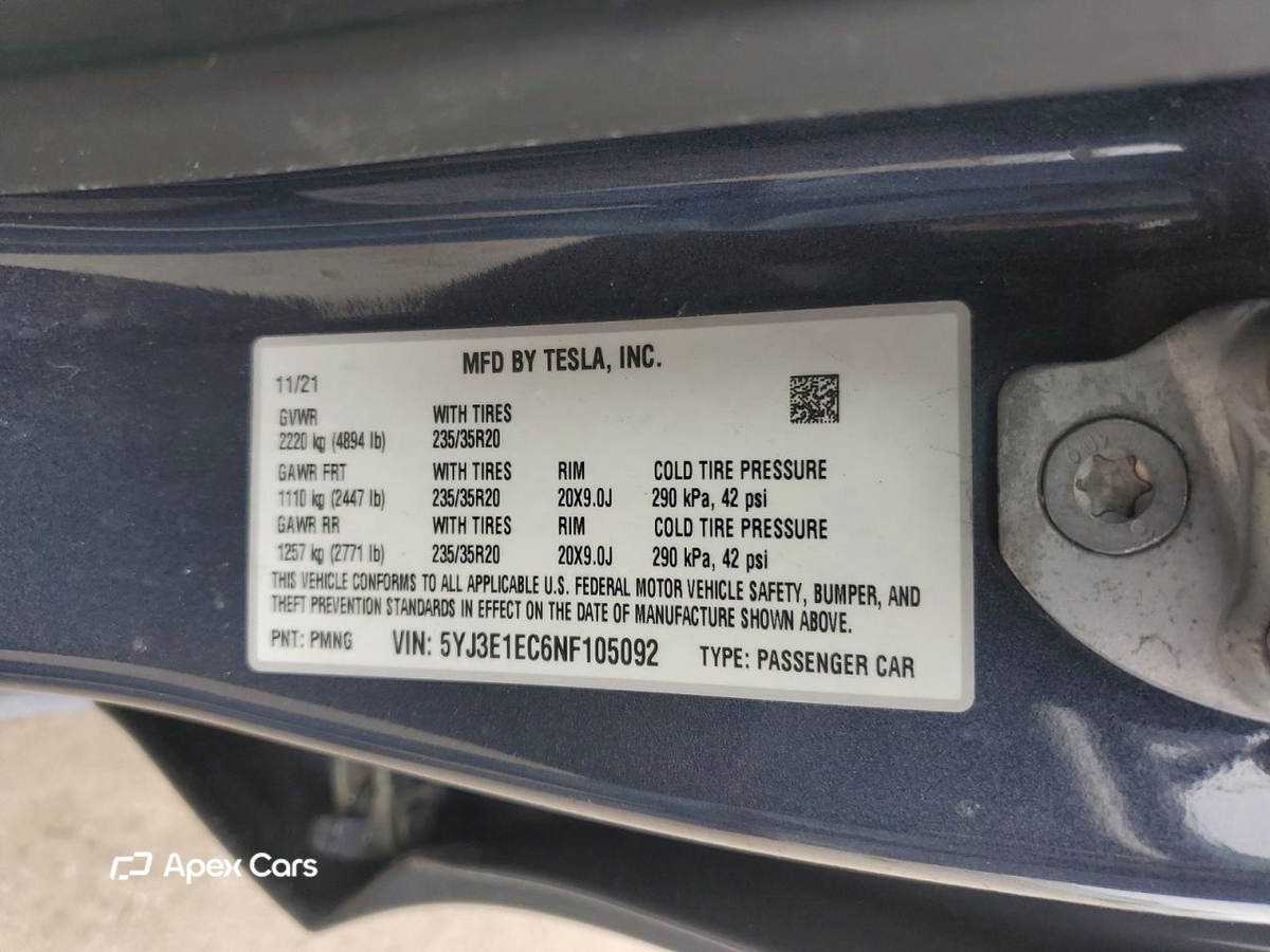 Tesla Model 3 2022