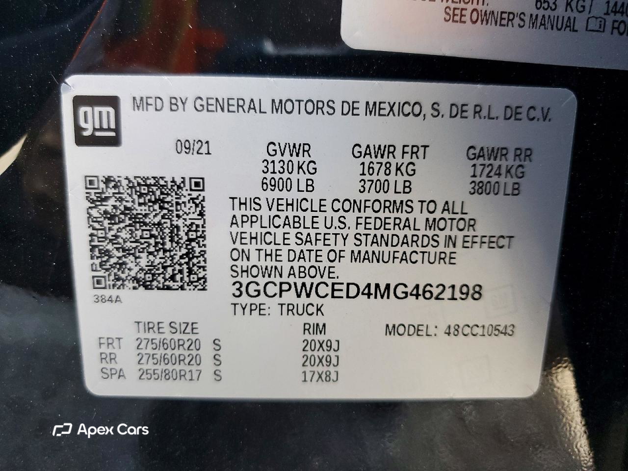Chevrolet Silverado 2021