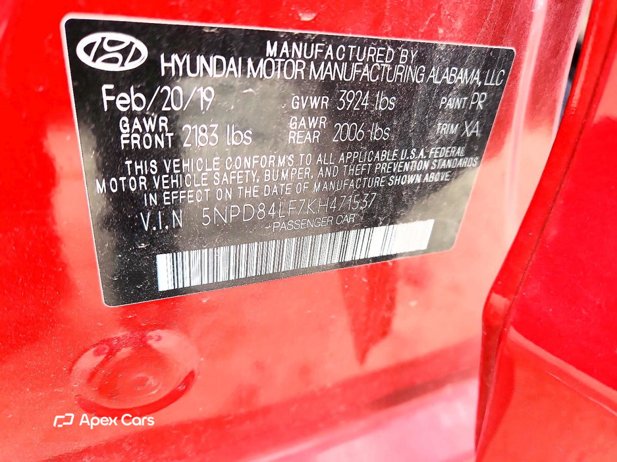 Hyundai Elantra 2019