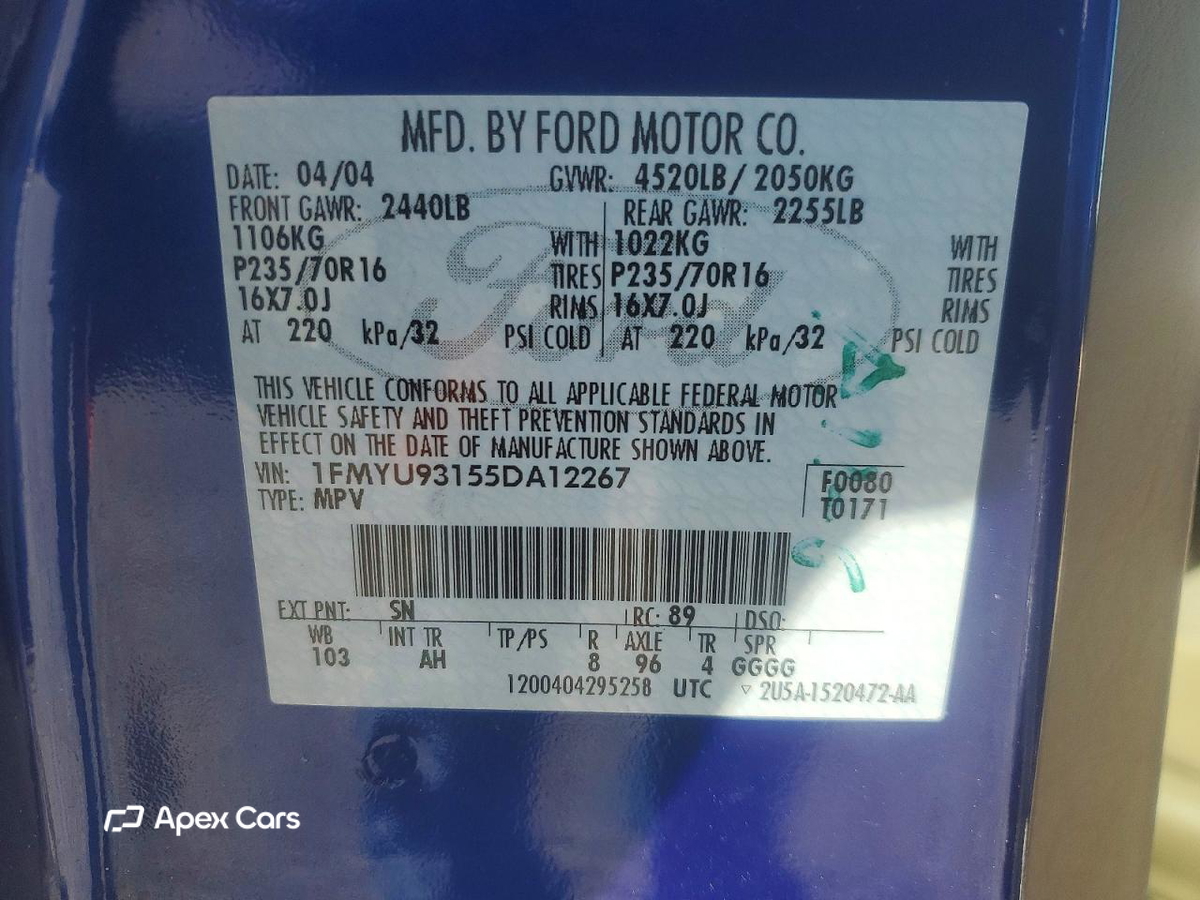 Ford Escape 2005