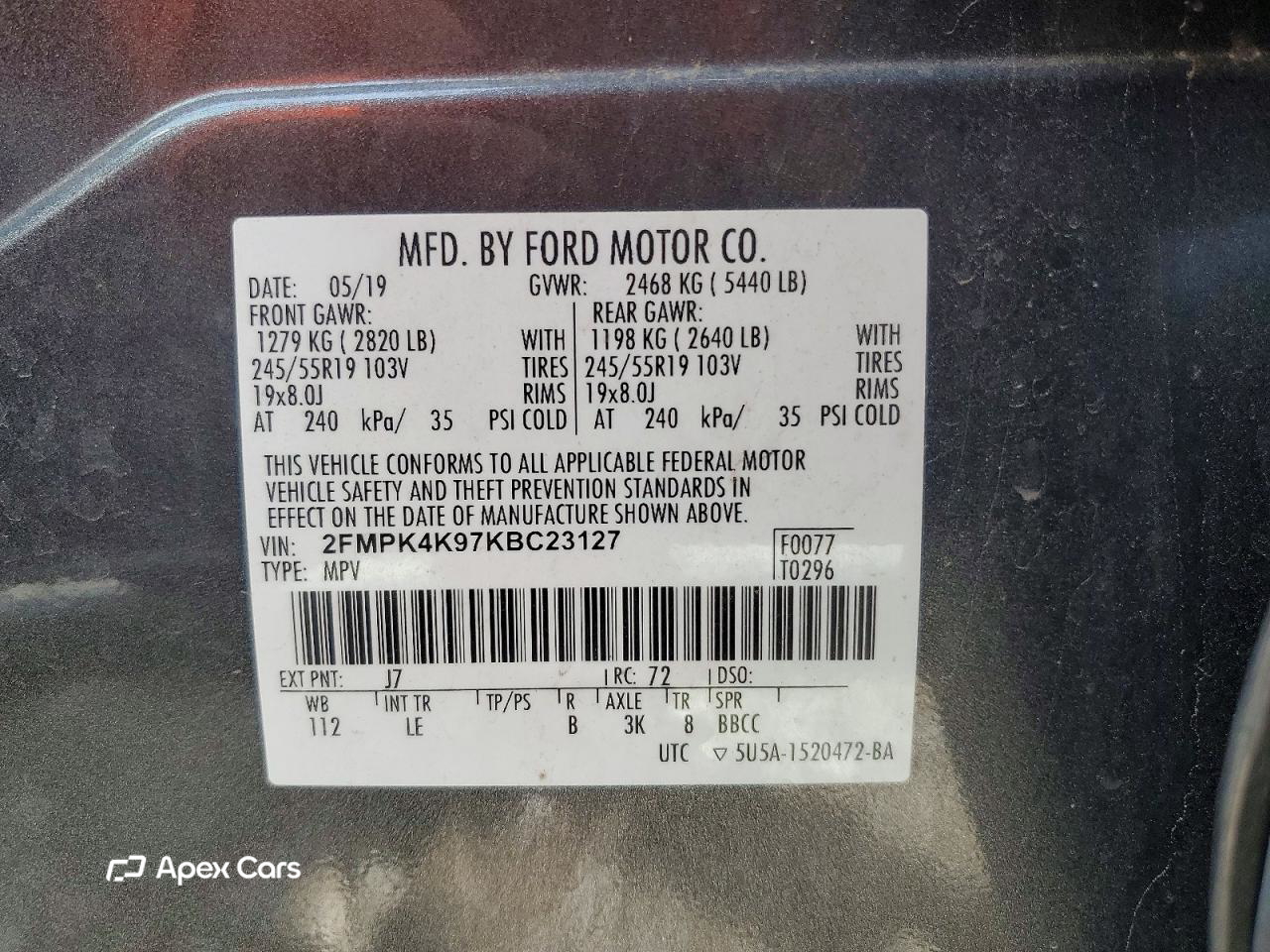 Ford Edge 2019