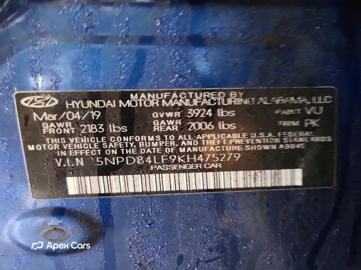 Hyundai Elantra 2019