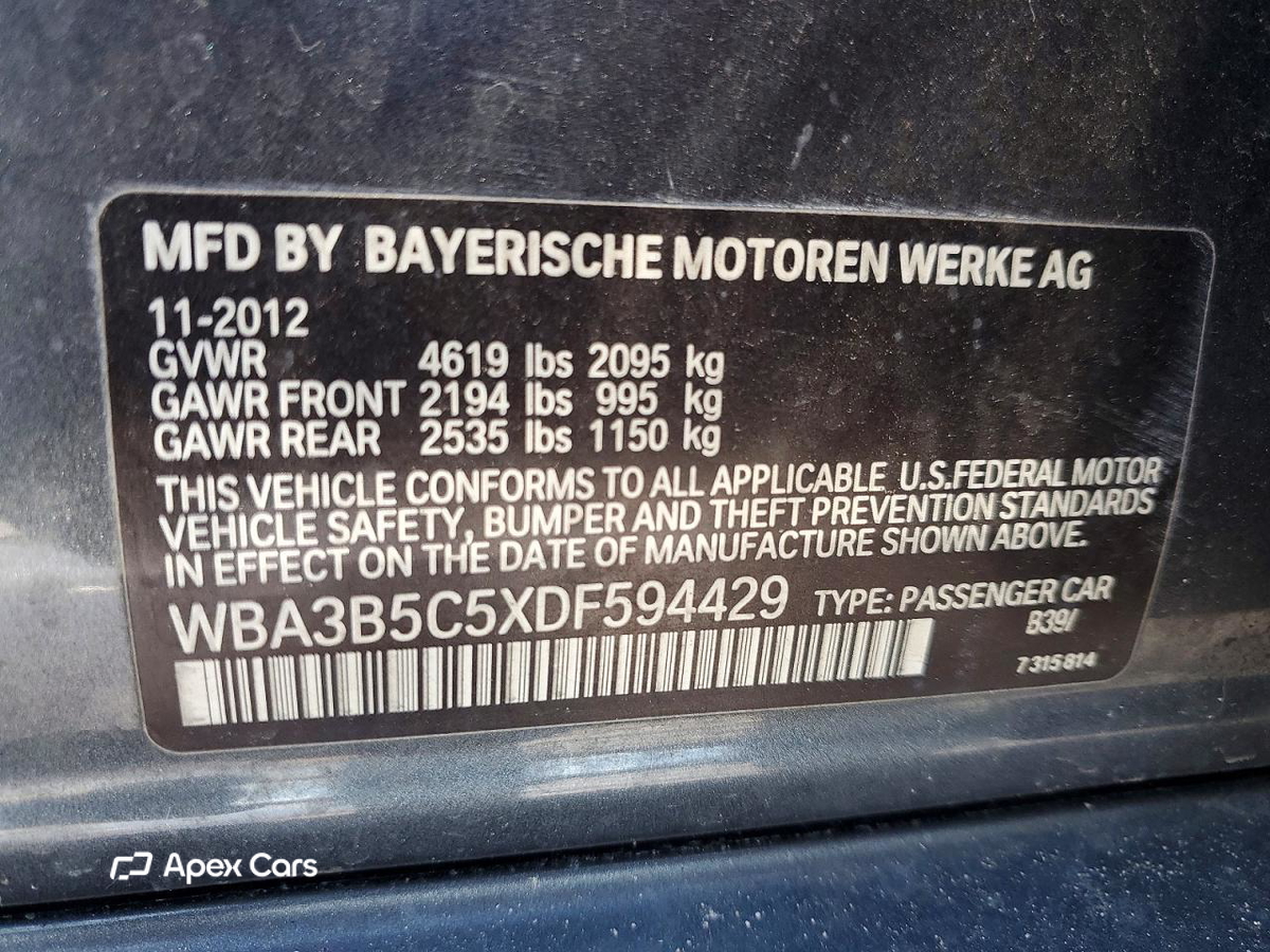 BMW Series 3 2013