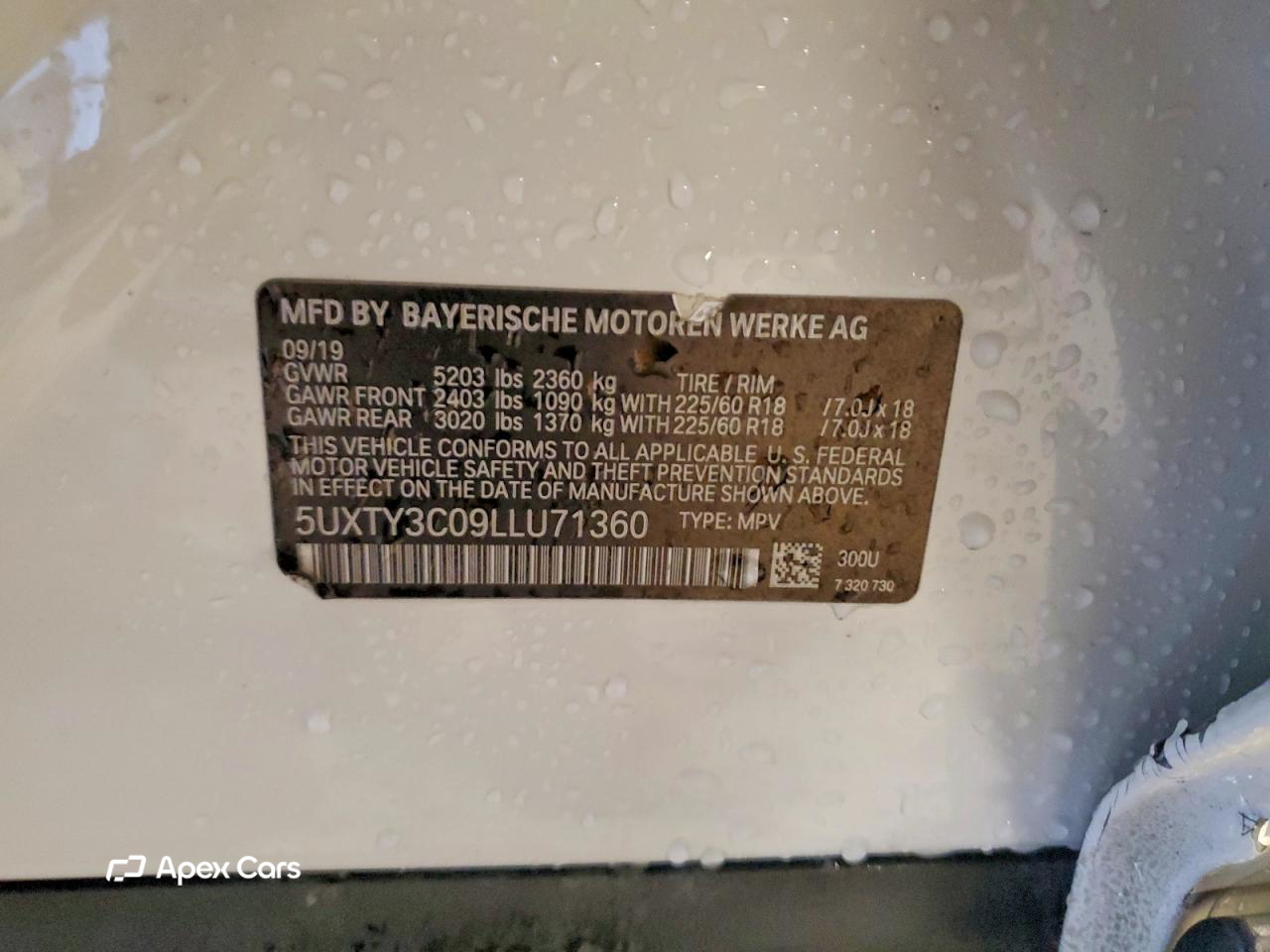 BMW X3 2020