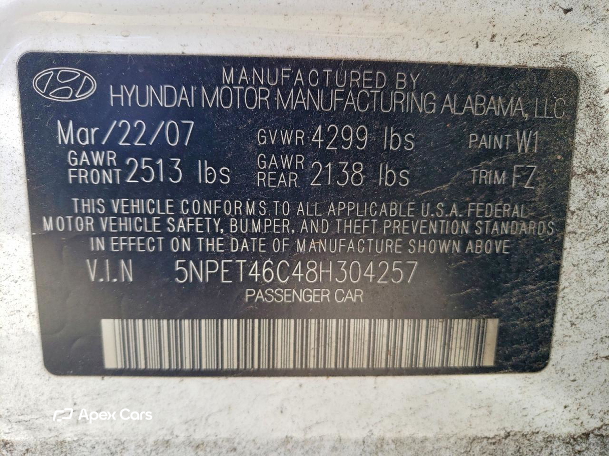 Hyundai Sonata 2008