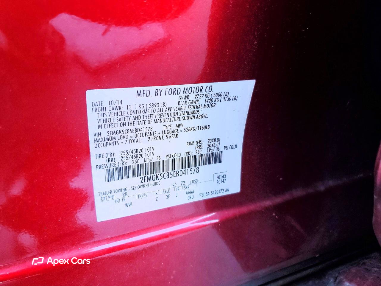 Ford Flex 2014
