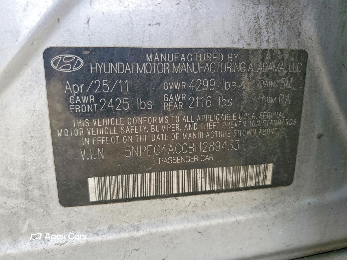Hyundai Sonata 2011