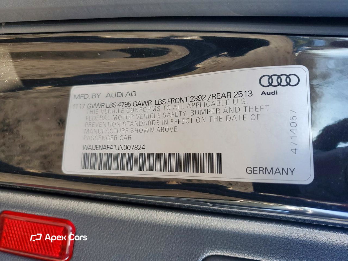 Audi A4 2018