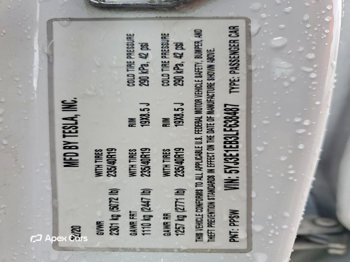 Tesla Model 3 2020