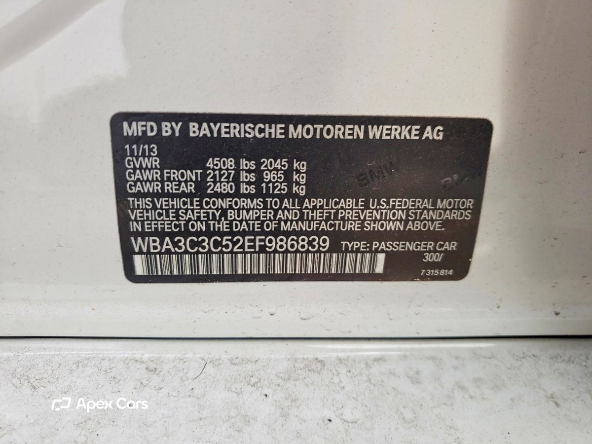 BMW Series 3 2014