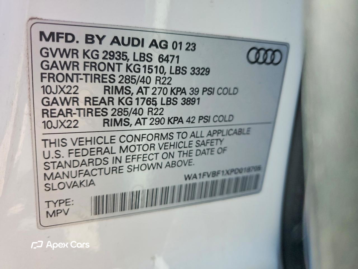 Audi Q8 2023