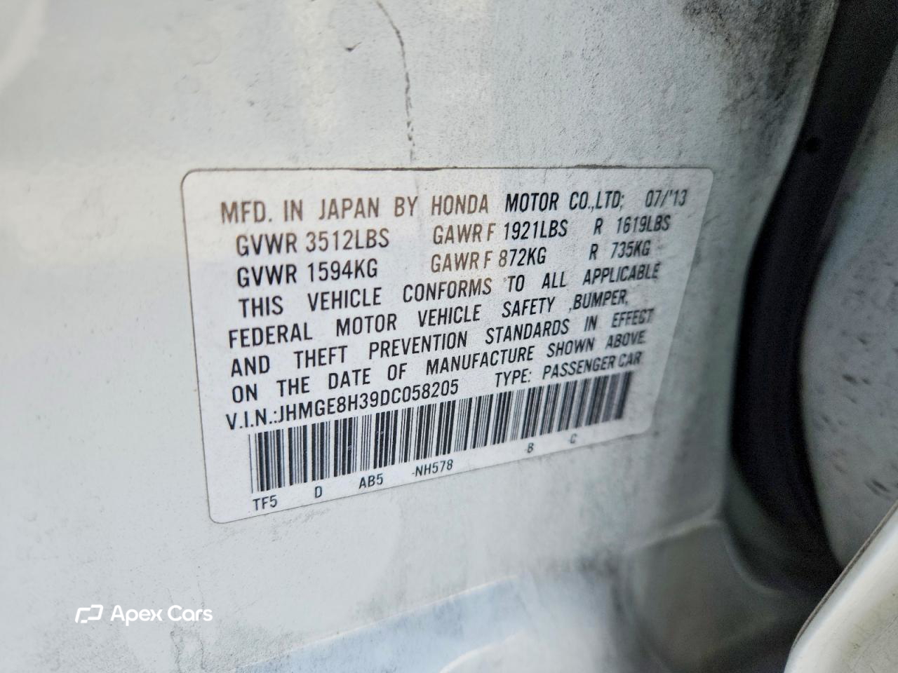 Honda Fit 2013