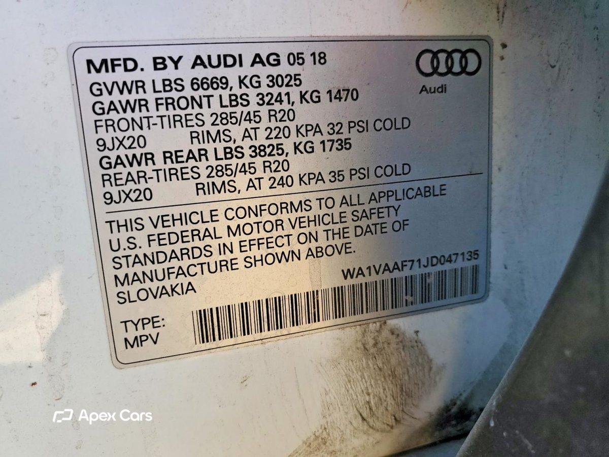 Audi Q7 2018