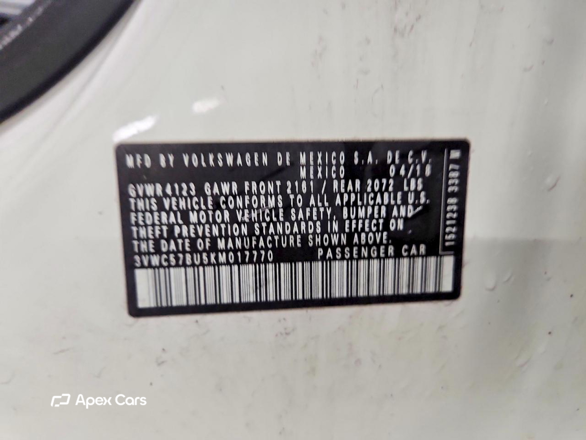 Volkswagen Jetta 2019