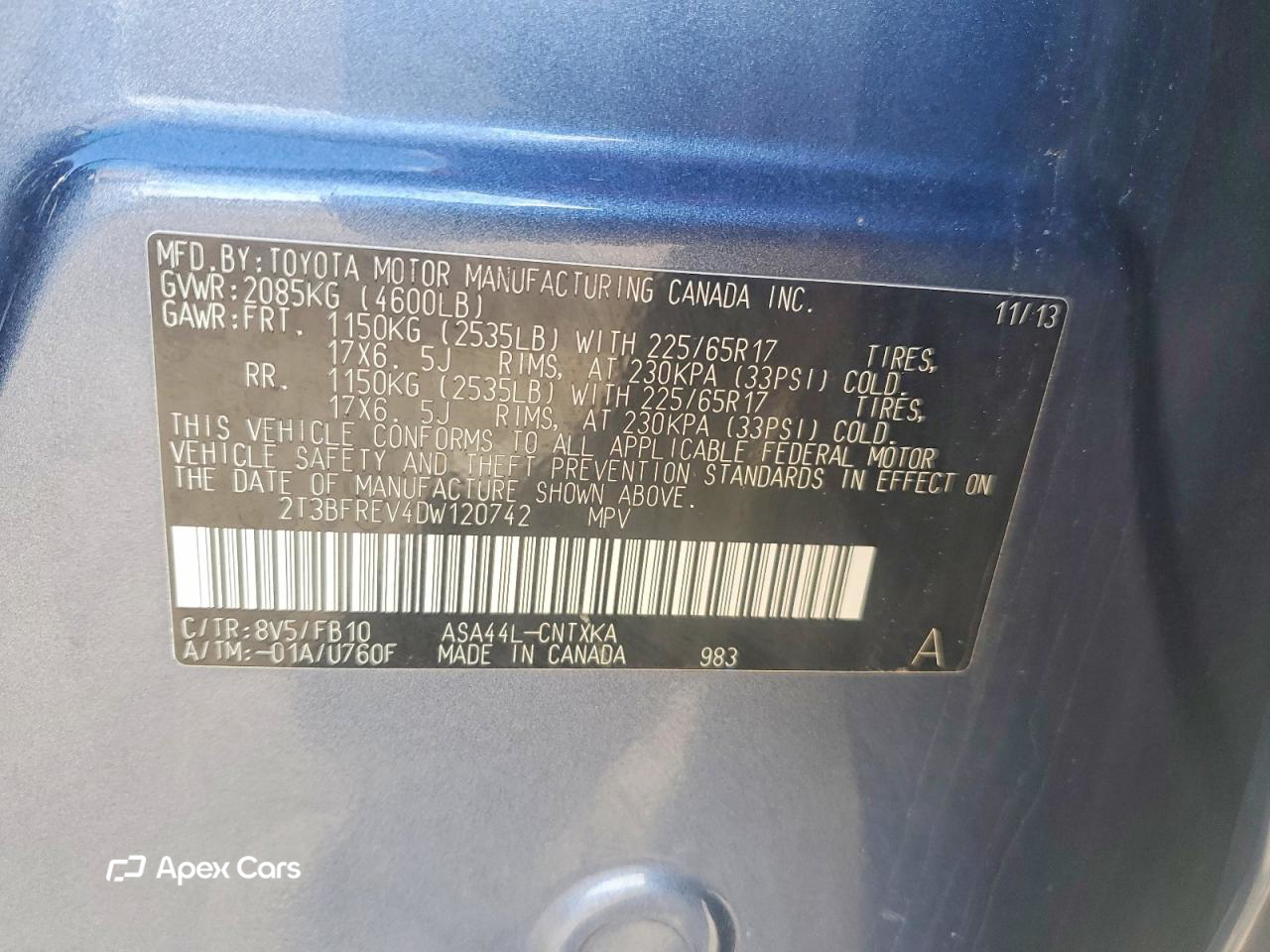 Toyota RAV 4 2013